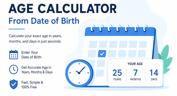 Age Calculator From Date of Birth