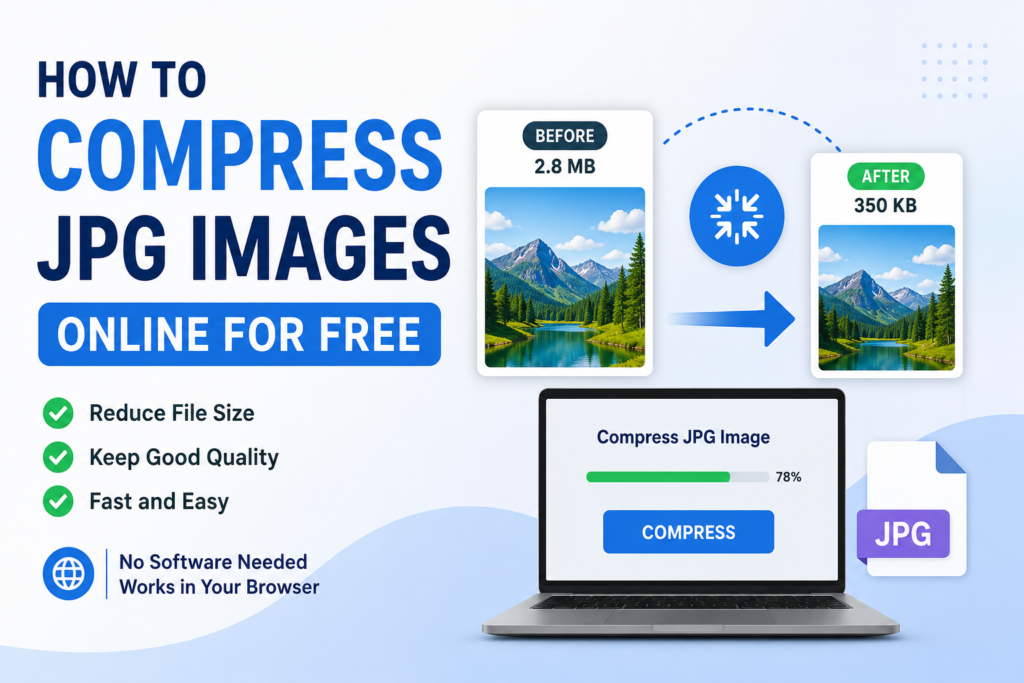 How to Compress JPG Images Online for Free