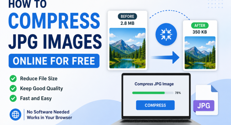 How to Compress JPG Images Online for Free