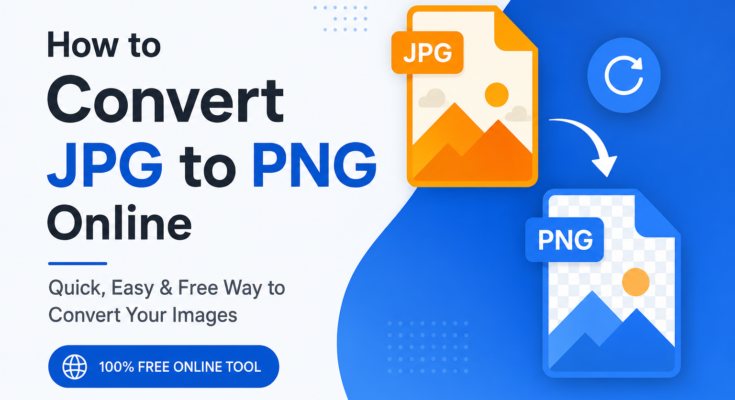 How to Convert JPG to PNG Online