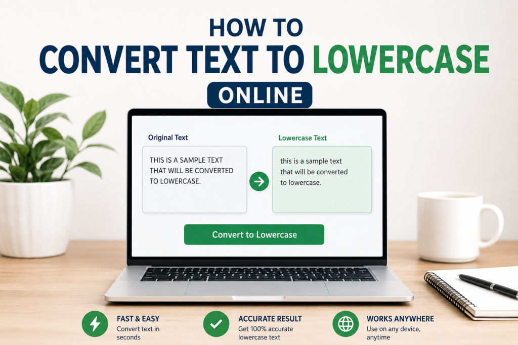 How to Convert Text to Lowercase Online