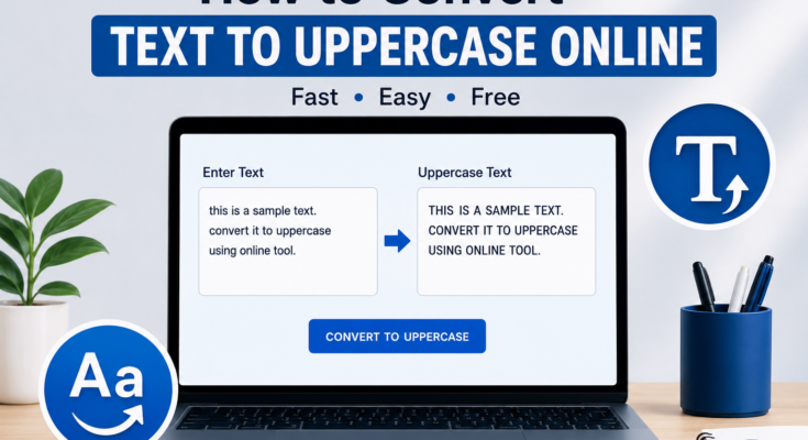 How to Convert Text to Uppercase Online