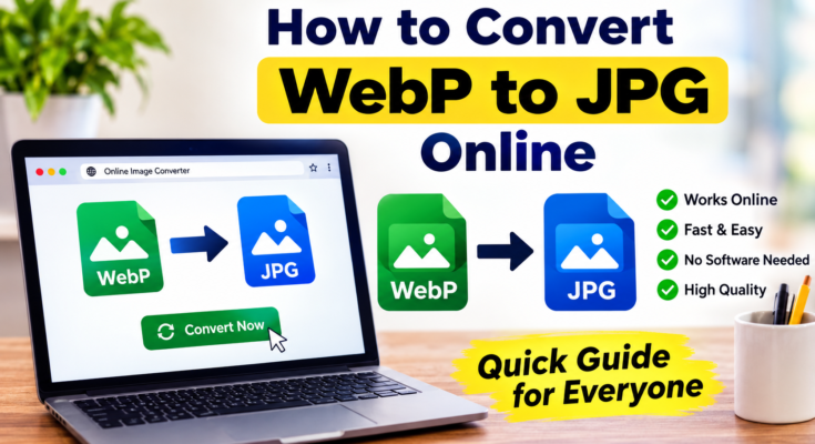 How to Convert WebP to JPG Online