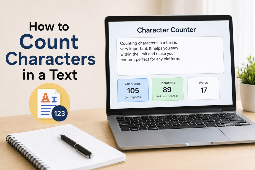 How to Count Characters in a Text