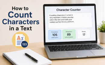 How to Count Characters in a Text