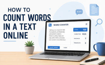 How to Count Words in a Text Online