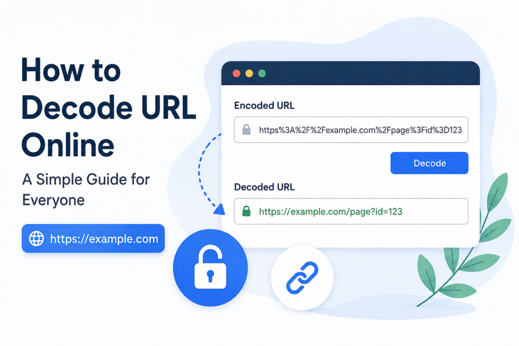 How to Decode URL Online