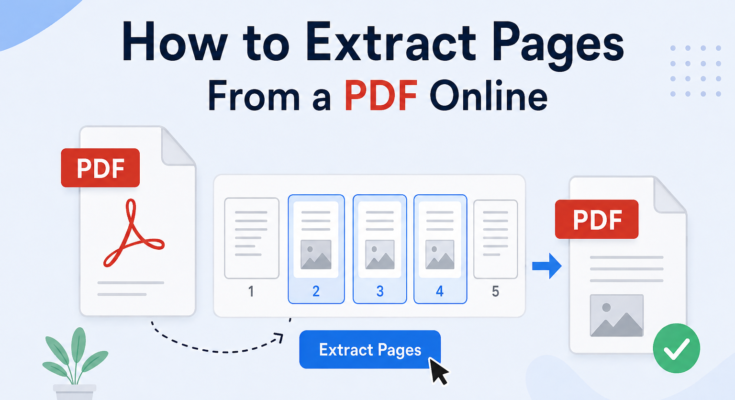 How to Extract Pages From a PDF Online
