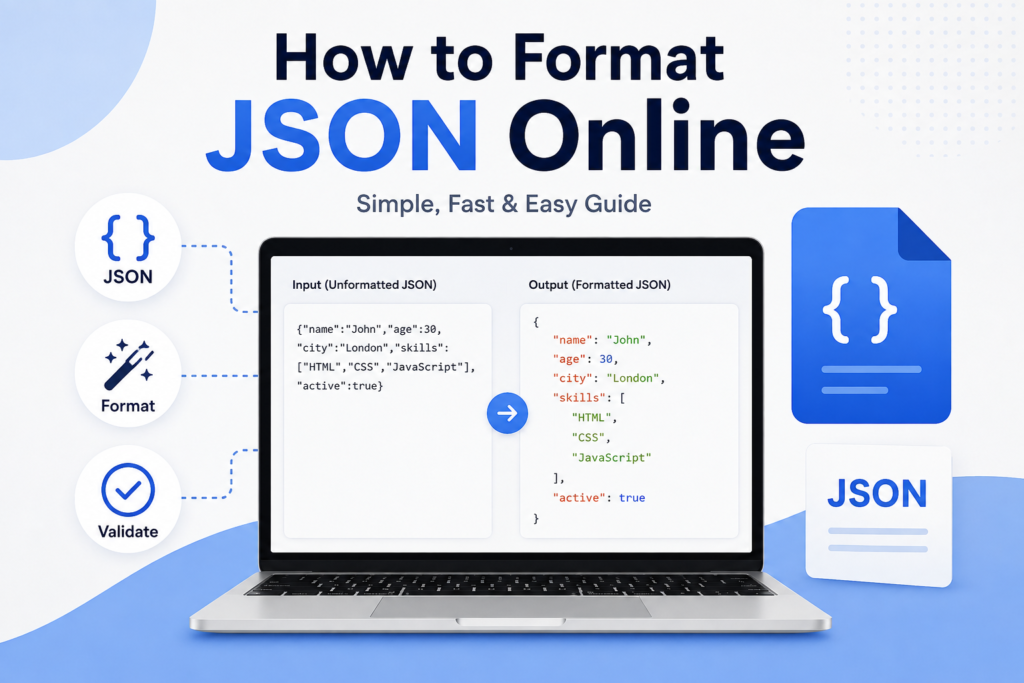 How to Format JSON Online