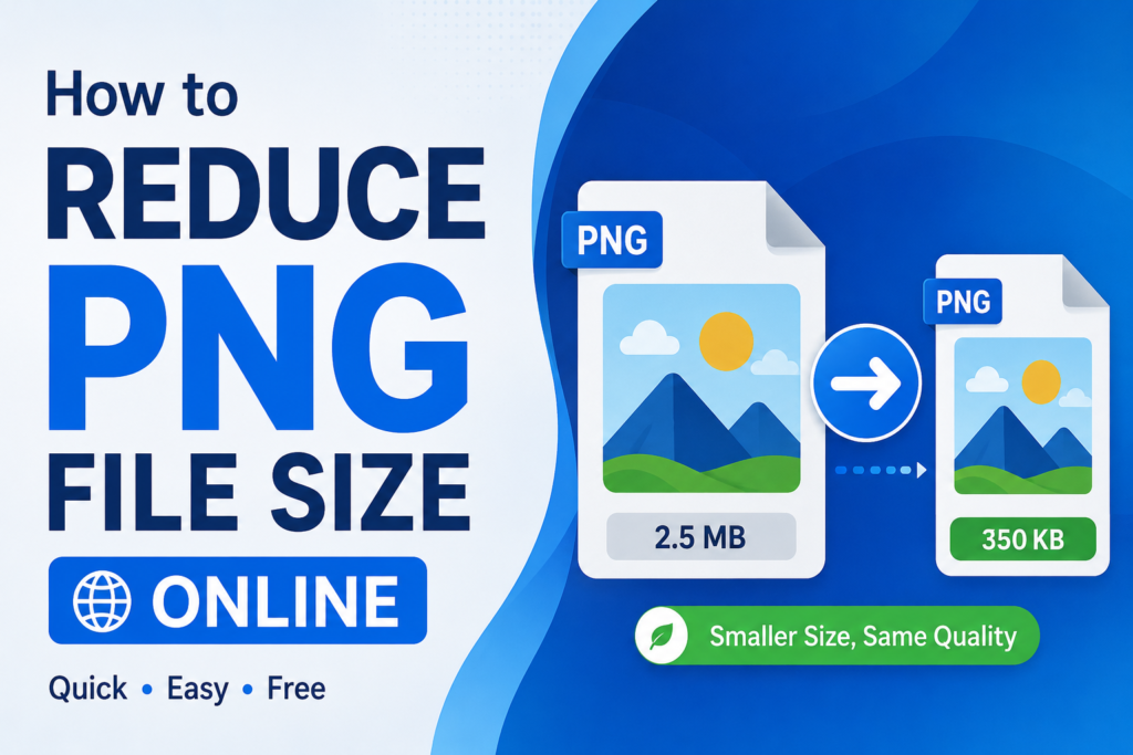 How to Reduce PNG File Size Online