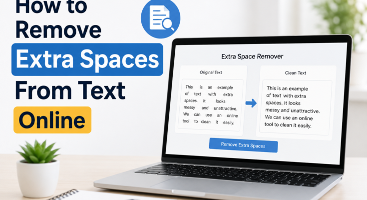 How to Remove Extra Spaces From Text Online