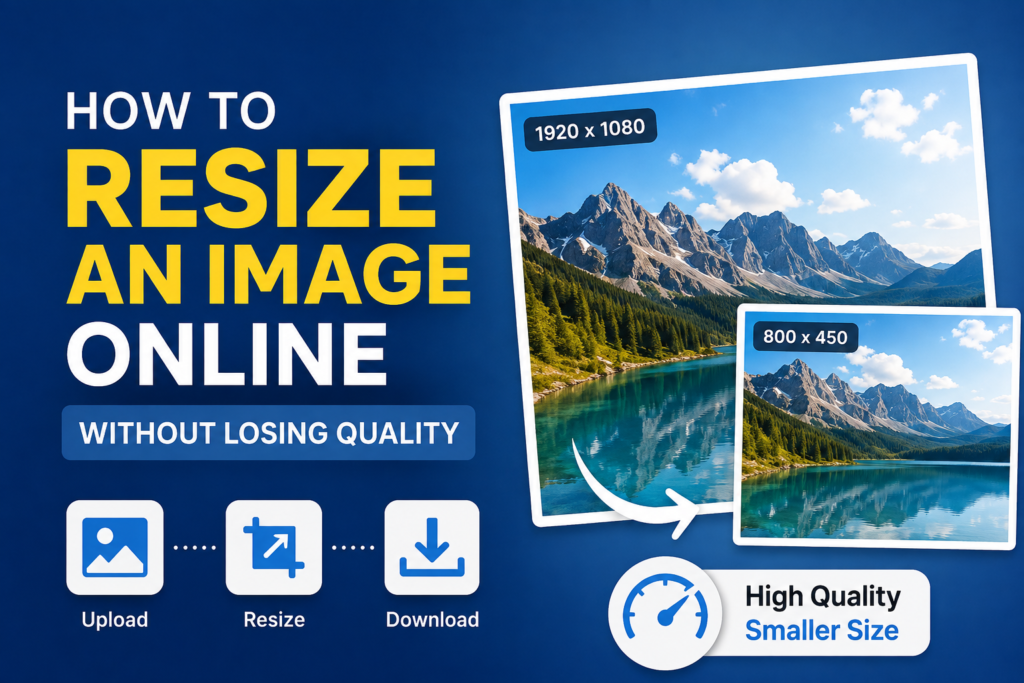 How to Resize an Image Online Without Losing Quality