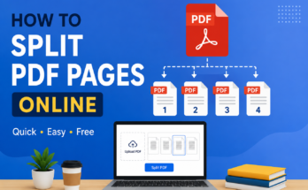 How to Split PDF Pages Online