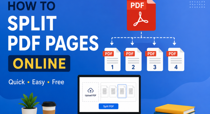 How to Split PDF Pages Online
